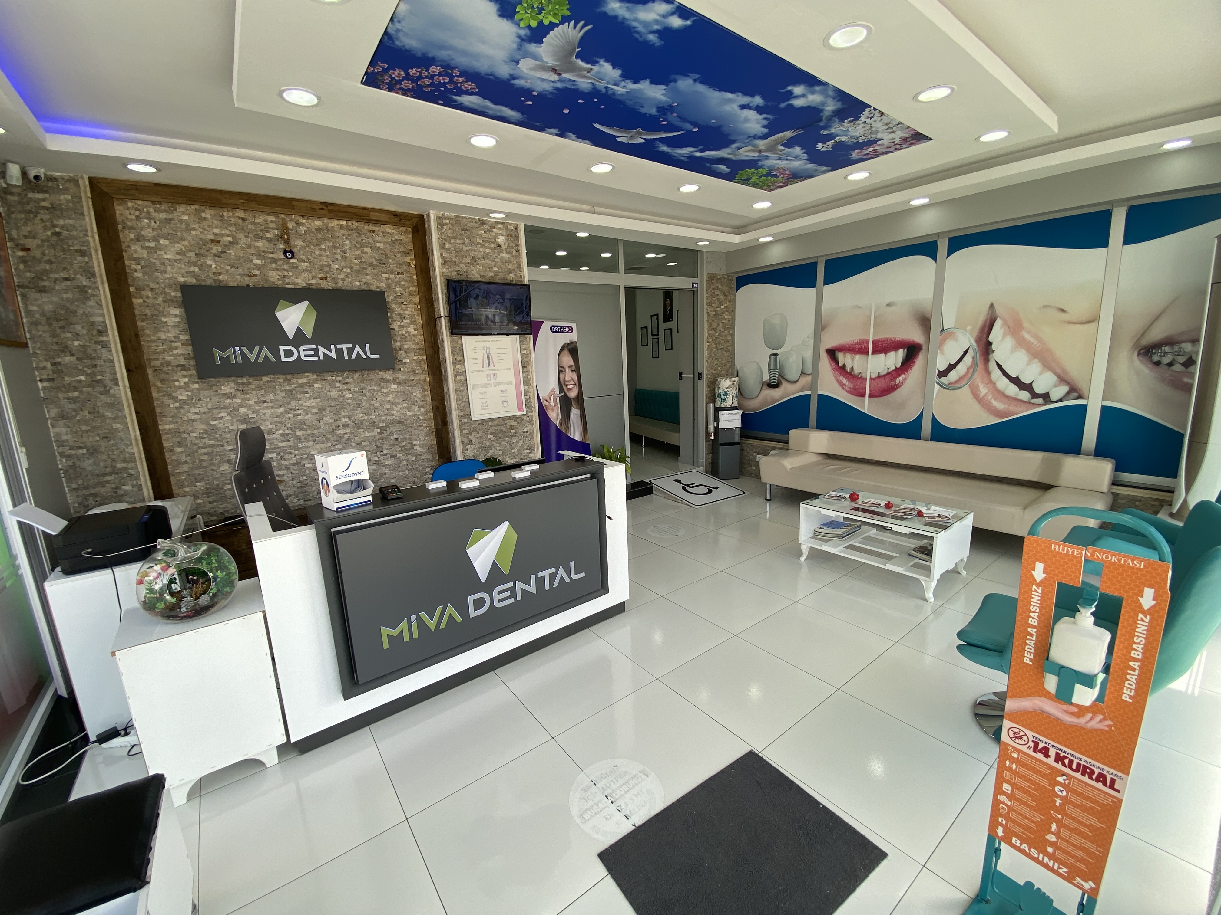 Miva Dental resepsiyon detay